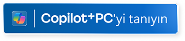 Windows 11 Copilot+ PC'yi tanıyın (yeni pencerede aç)