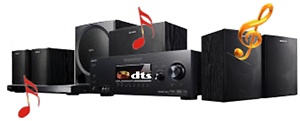 「DTS Surround Sensation UltraPC II」と「DTS Connect」対応のオーディオ機能