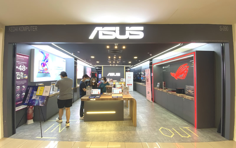 ASUS CONCEPT STORE Mid Valley Megamall (by Thunder Match Technology Sdn Bhd)