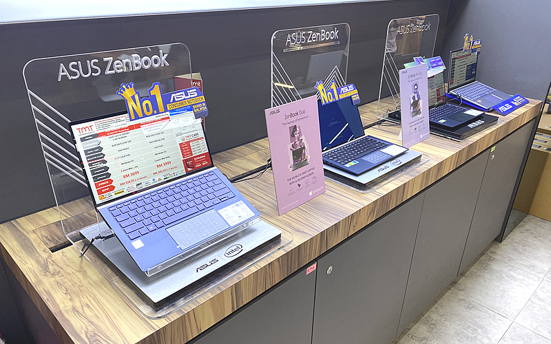 Kuala Lumpur - ASUS CONCEPT STORE Mid Valley Megamall (by Thunder Match Technology Sdn Bhd)