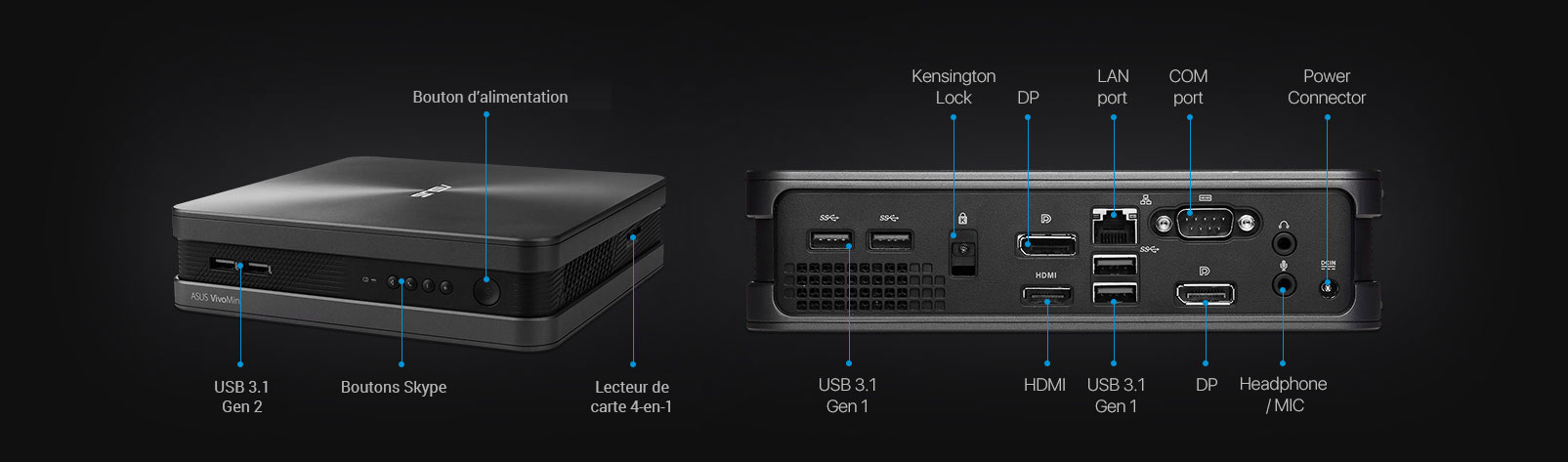 VivoMini VC68V-Mini PC- hdmi-4K- best mini pc for tv