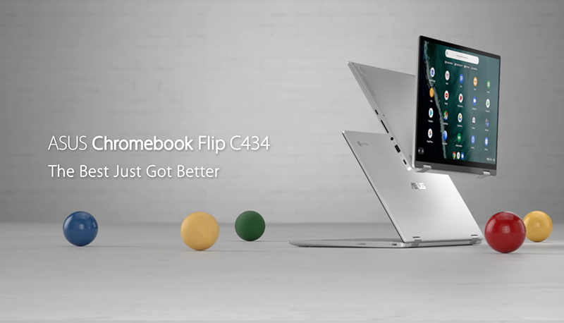 ASUS Chromebook Flip C434｜筆記型電腦家用｜ASUS 台灣