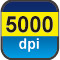 5000dpi