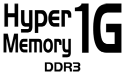 HM 1 GB DDR3 memória