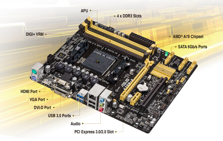 A78m A Motherboards Asus Global