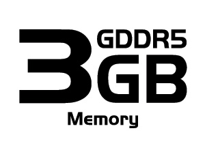 3GB GDDR5 Memory
