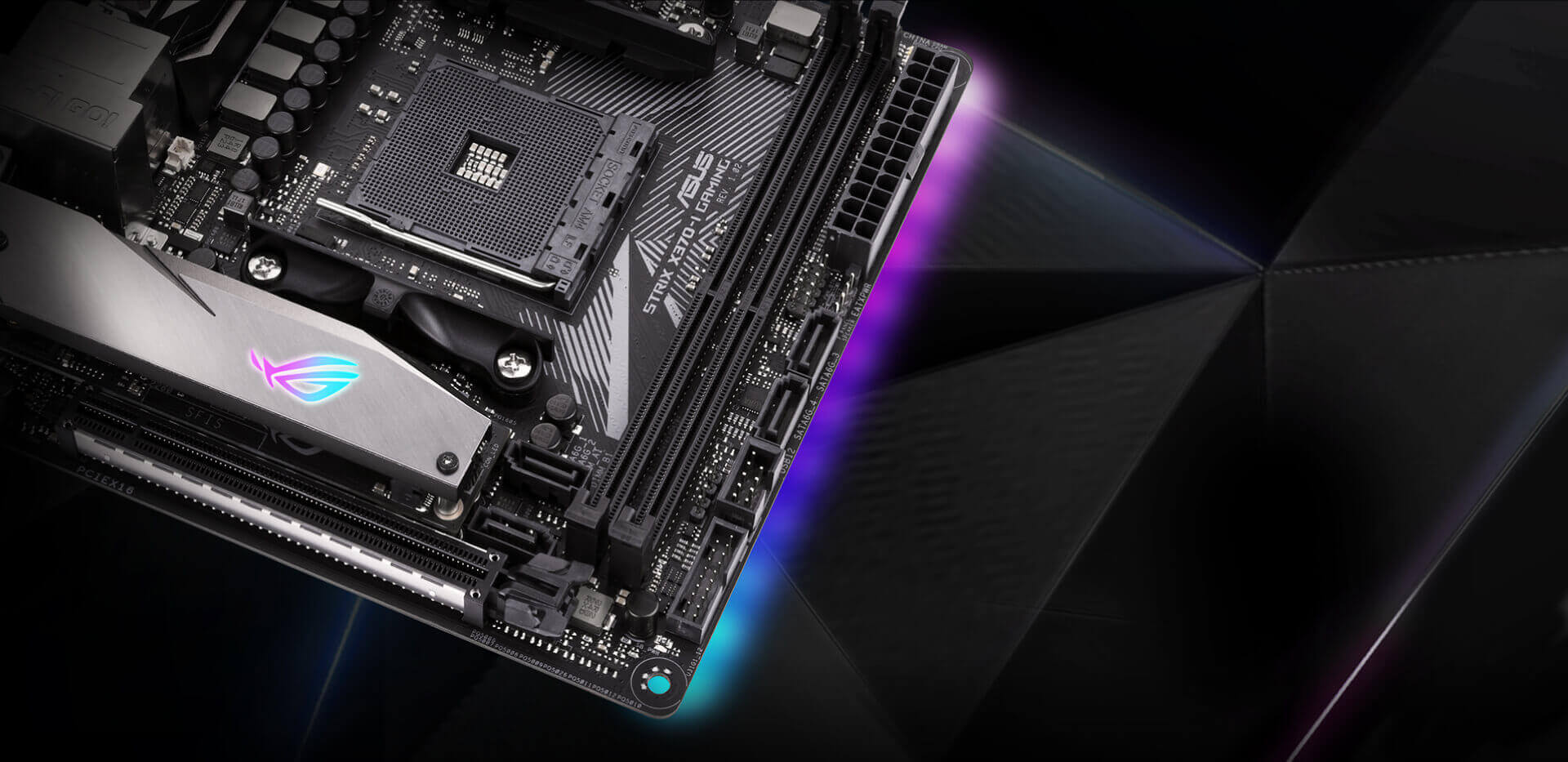 ROG STRIX X370 I GAMING Motherboards ROG Global