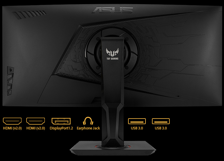 ASUS35インチ ゲーミング液晶ディスプレイTUF GAMING VG35VQ