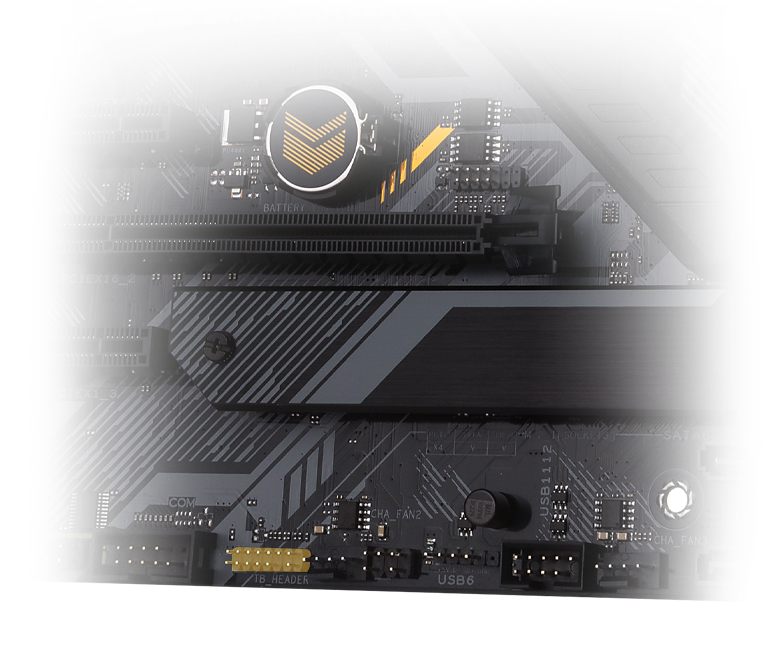 ASUS TUF Gaming Z490-Plus LGA 1200 (インテル10世代) ATX マザーボード (12+2 パワーステージ 