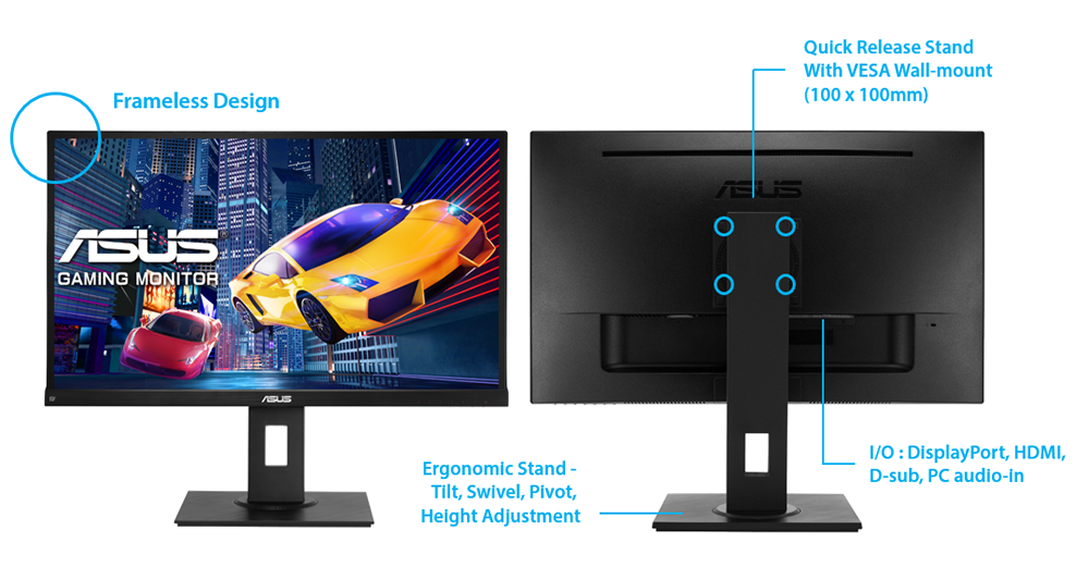 asus vp279qgl monitor