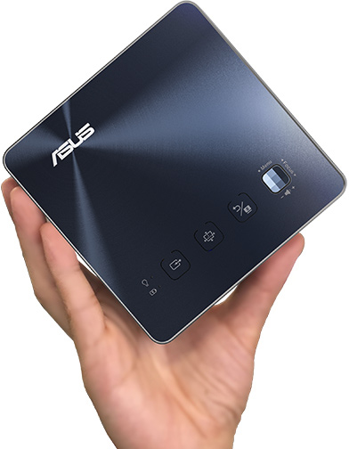 ASUS ZenBeam S2 with palm size