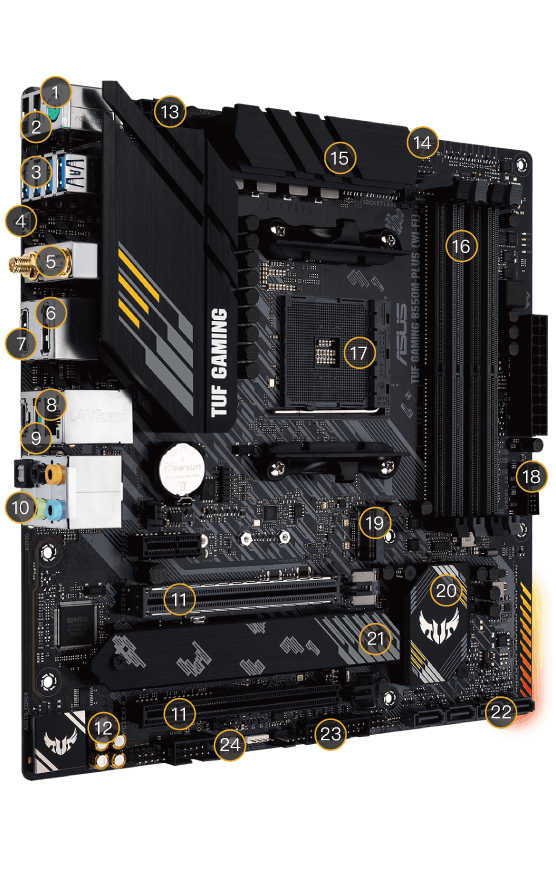 TUF GAMING B550M-PLUS (WI-FI)｜Motherboards｜ASUS Global