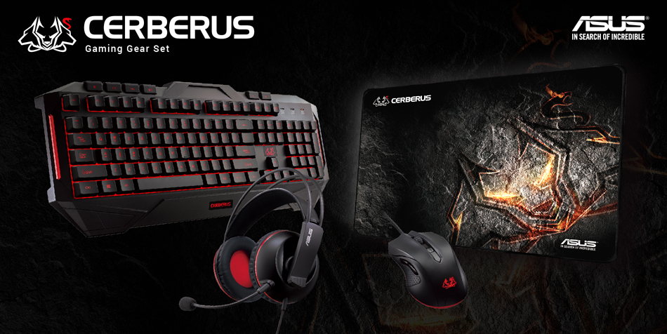 ASUS gaming gear set product photo