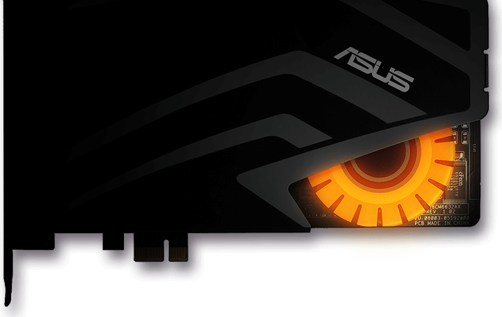 ASUS Strix SOAR features lighting effects.