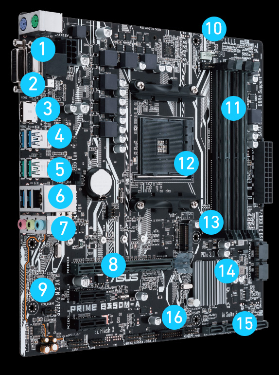 PRIME B350M-A｜Motherboards｜ASUS USA