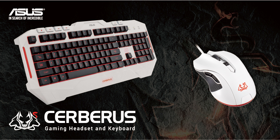 Cerberus Arctic Keyboard Keyboards Mice Asus Global