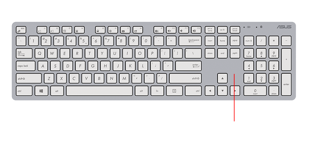 asus low profile keyboard