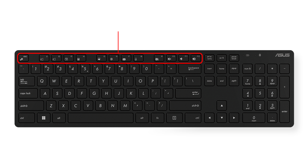 ASUS W5000 Wireless Keyboard and Mouse Set｜Keyboards｜ASUS Global