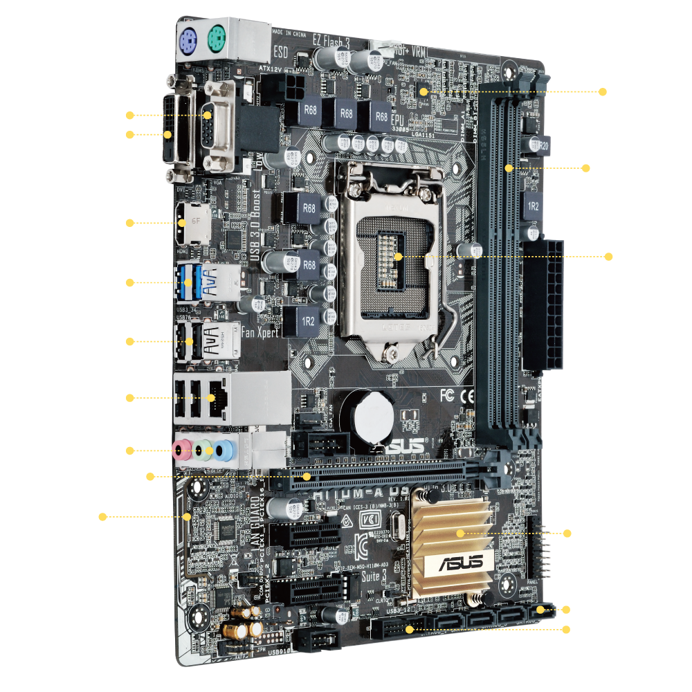 H110MA D3 Motherboards ASUS USA