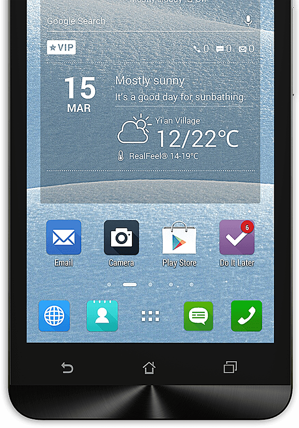 ZenFone A501CG with Touch Responsiveness