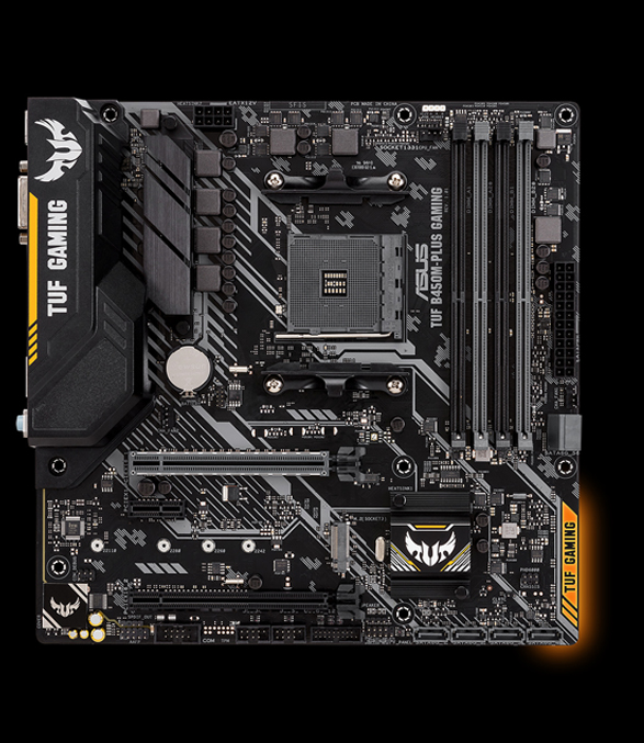 ASUS B450m TUF Plus Gaming マザーボード mATX