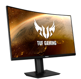 販売本物ASUS TUF-Gaming VG32VQ ディスプレイ・モニター本体