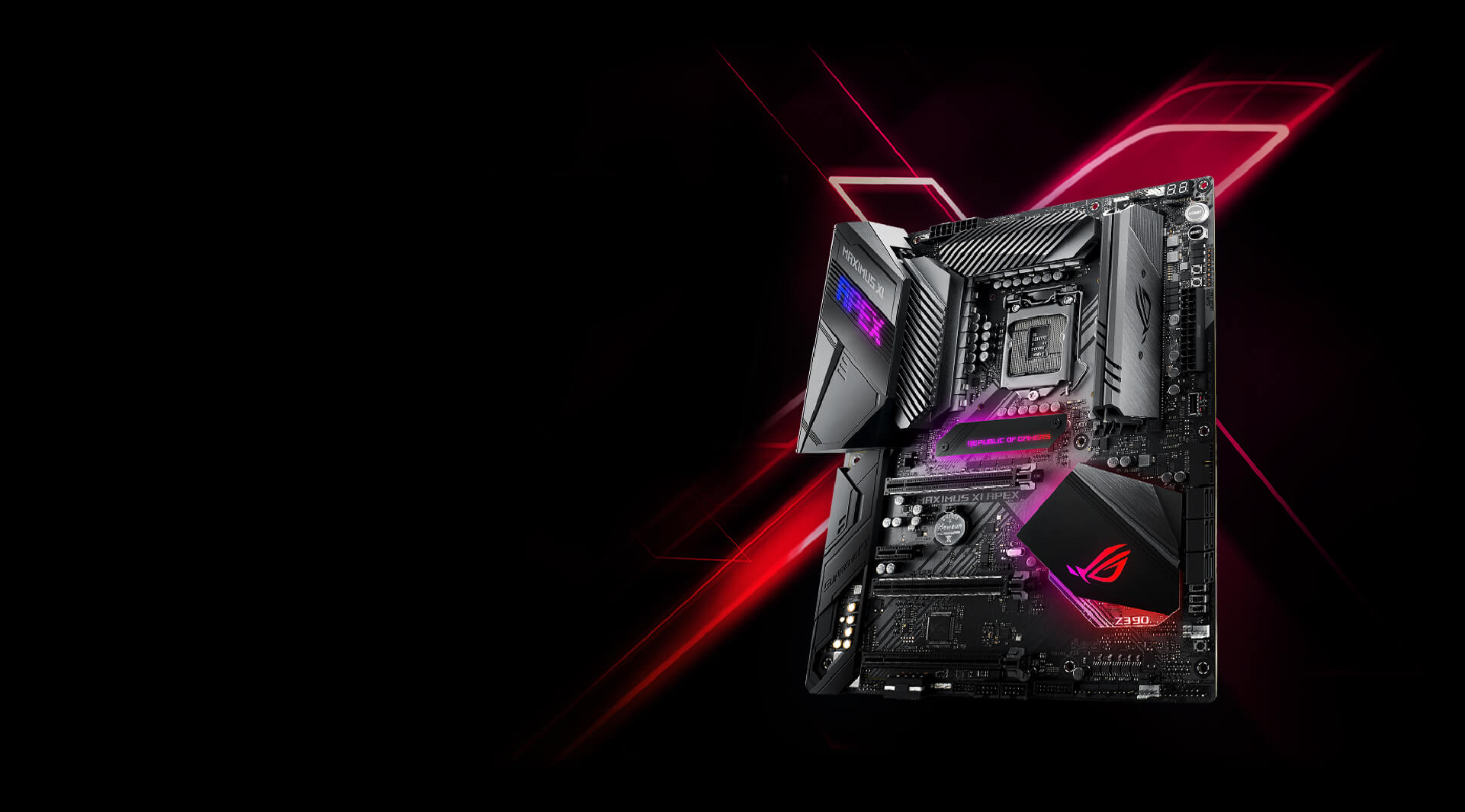 ROG MAXIMUS XI APEX | マザーボード | ROG Japan