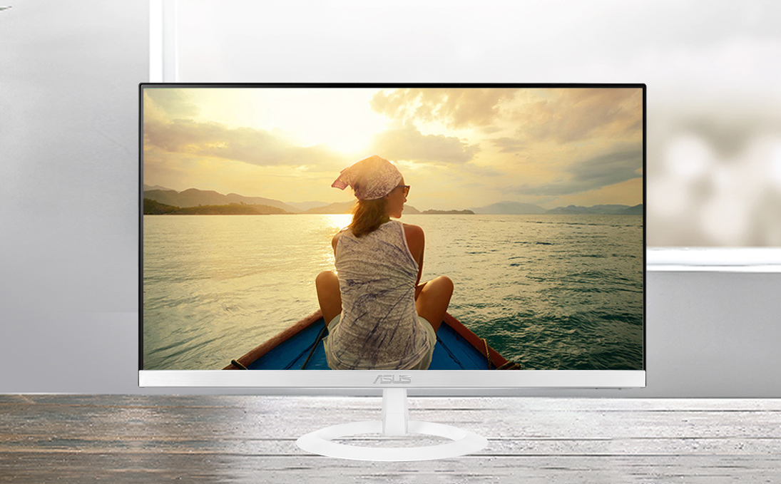  ASUS VZ239H-W 23 Full HD 1080p IPS HDMI VGA Monitor de cuidado  de los ojos (blanco) : Electrónica