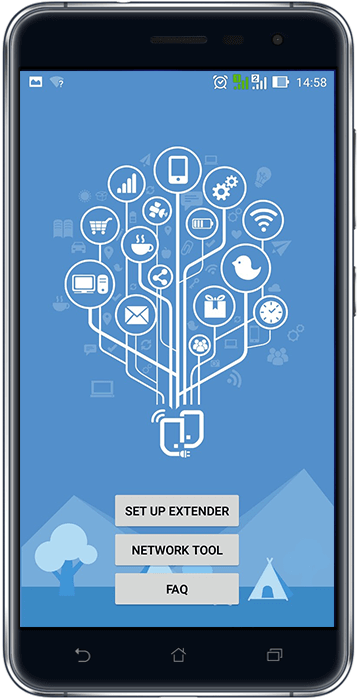 ASUS Extender App interface