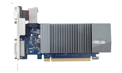 GT710-SL-1GD5-BRK Asus GeForce GT 710 1GB GDDR5 HDMI VGA DVI Graphics Card