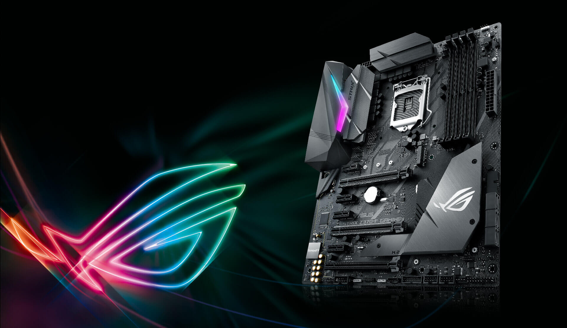 Rog Strix Z370 F Gaming Motherboards Asus Canada