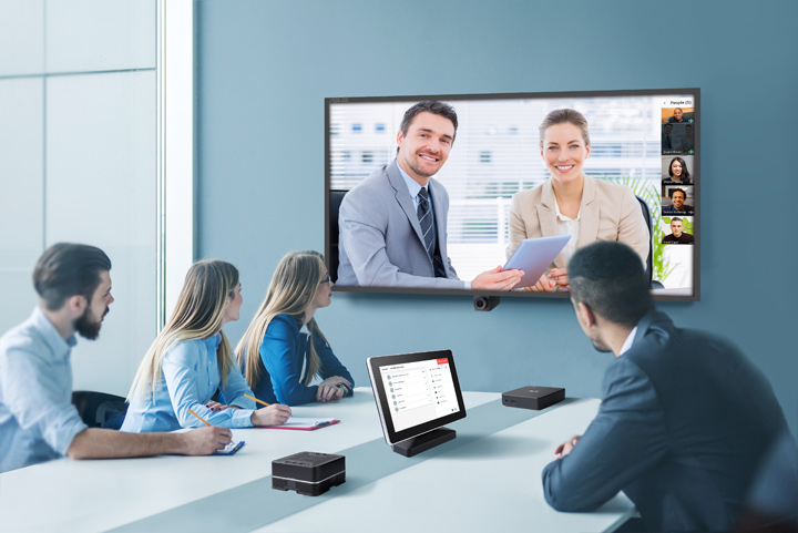 ASUS Hangouts Meet hardware kit- Chromebox- 4K video conferencing- speakerphone-Chromebox i7-4K