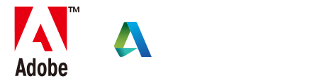 Adobe and Autodesk logo