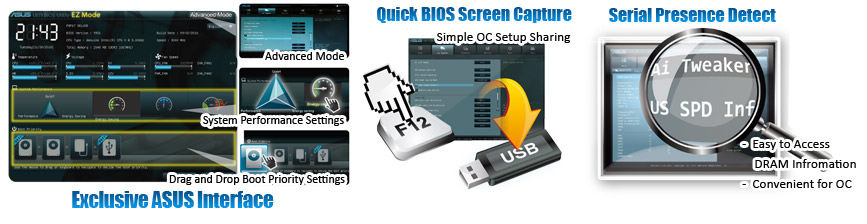 Exclusive ASUS Interface