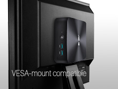 VESA-mount compatible