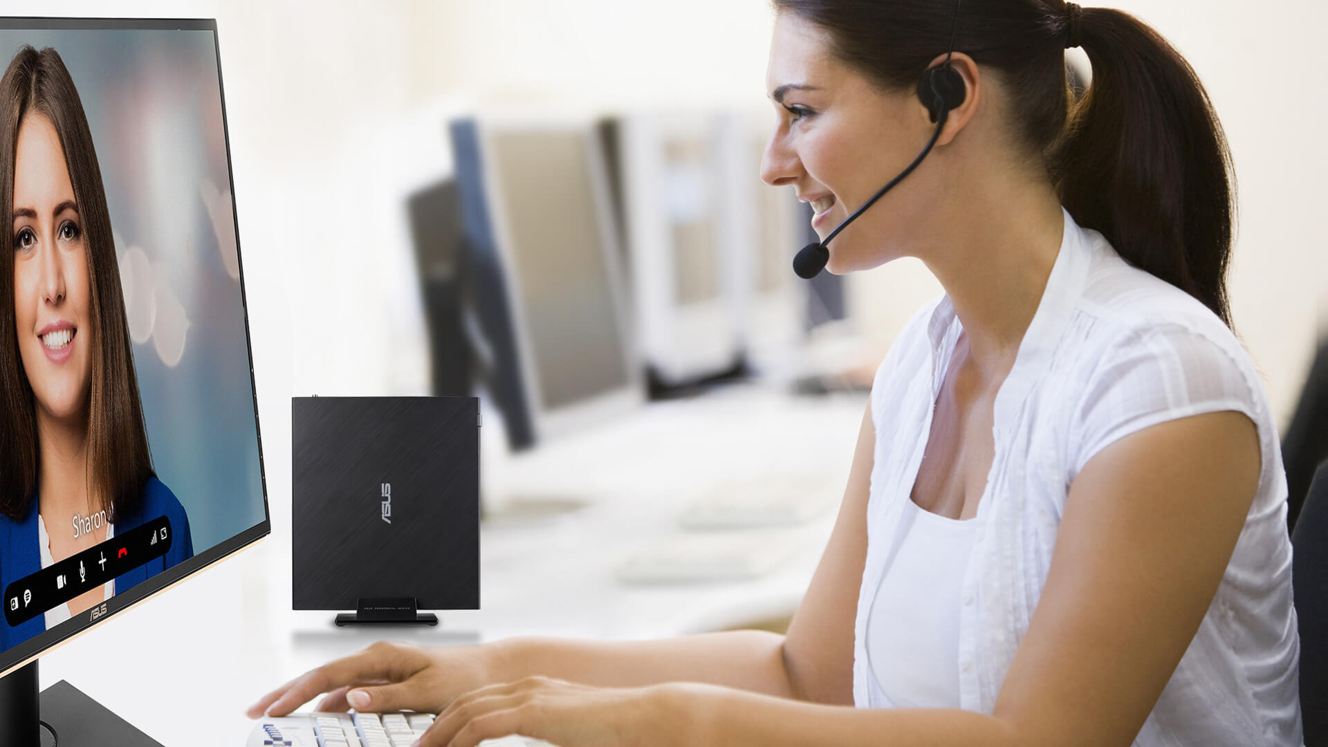ASUSPRO E520-Business mini PC-call center- thin client