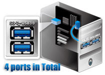 Complete USB 3.0 Solution - Double USB Access, Double Convenience