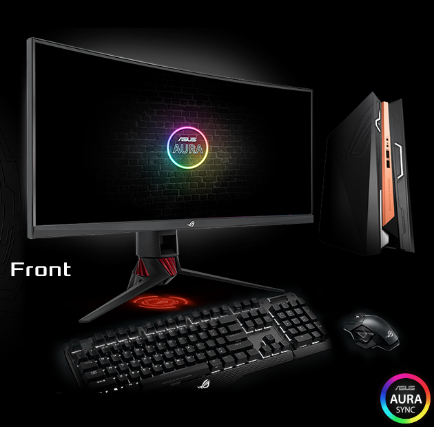 The 35” ROG Strix XG35VQ takes Adaptive-Sync to 100Hz on an ultra-wide curve