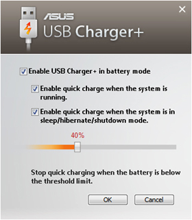 USB 3.0 та USB Charger+ 