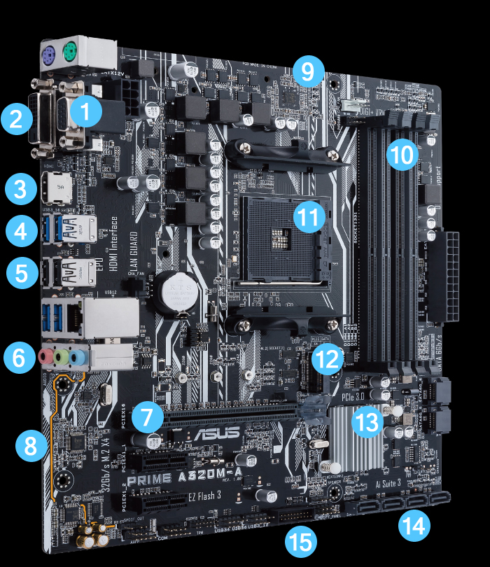 PRIME A320M-A｜Motherboards｜ASUS Global