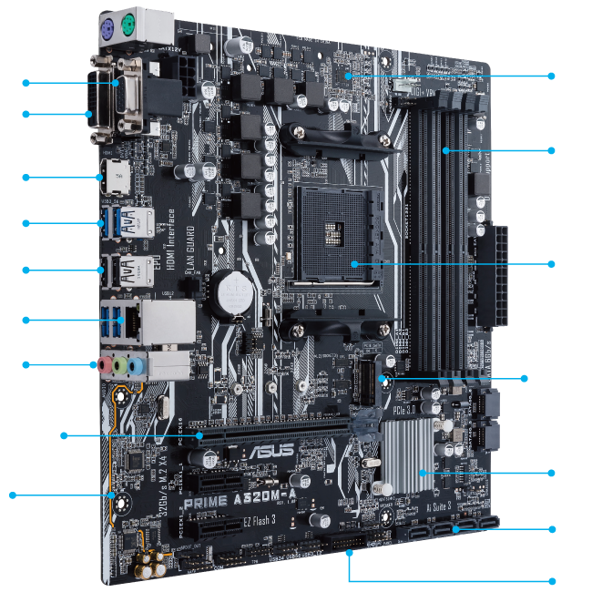 PRIME A320M-A｜Motherboards｜ASUS Global
