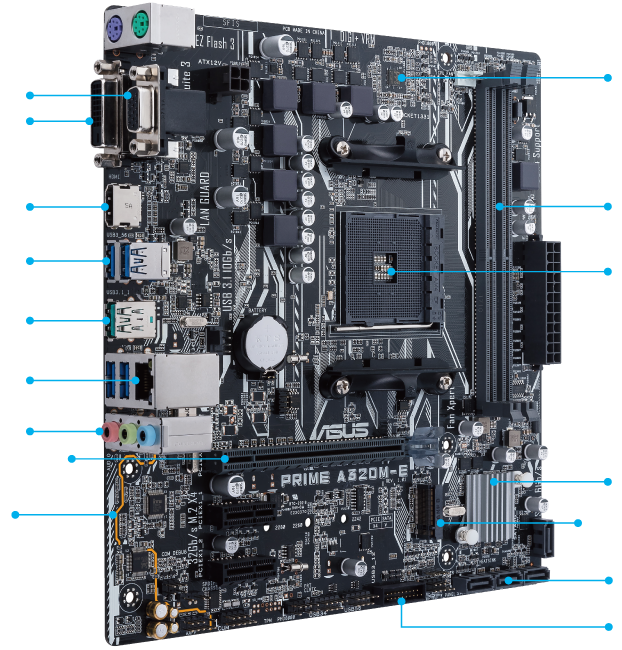 PRIME A320M-E｜Motherboards｜ASUS Global