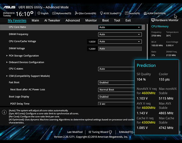 asus save bios settings before update