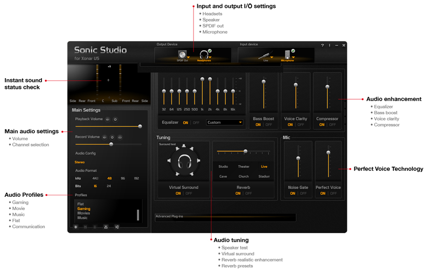 Xonar U5｜Sound Cards｜ASUS Global