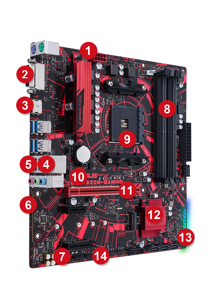 EX A320M GAMING Motherboards ASUS Global