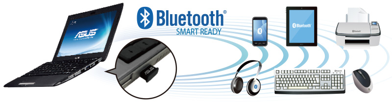 ASUS USB-BT400 features Bluetooth 4.0 connectivity