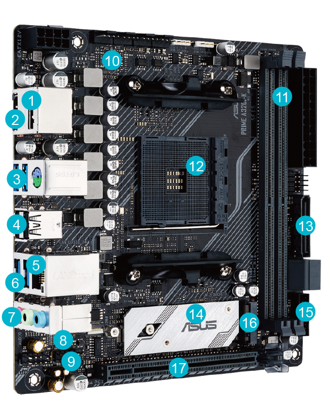 PRIME A320I-K/CSM｜Motherboards｜ASUS Canada