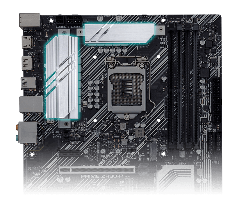 Asus Pprime H410M K Motherboard