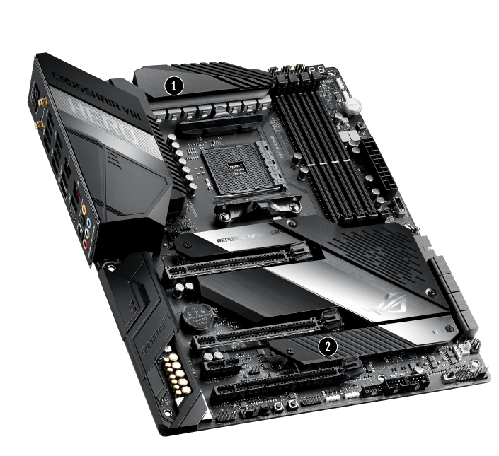 ROG Crosshair VIII Hero (WI-FI) | Motherboards | ROG United States