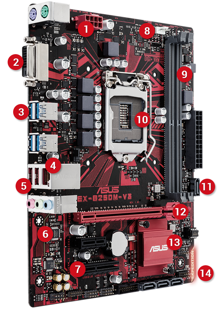 Asus ex. ASUS ex-b250-v7. ASUS ex-b360m-v3. ASUS ex-b360m разъёмы. ASUS ex-b150m-v3.